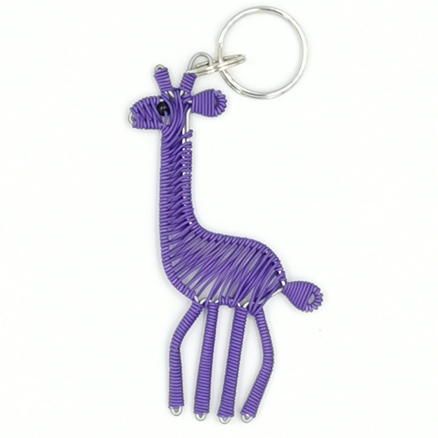 Giraffe Scooby Wire Keyring
