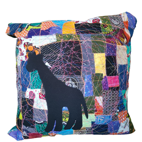 Handmade Giraffe Cushion