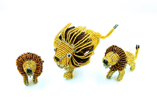 Beaded Lion