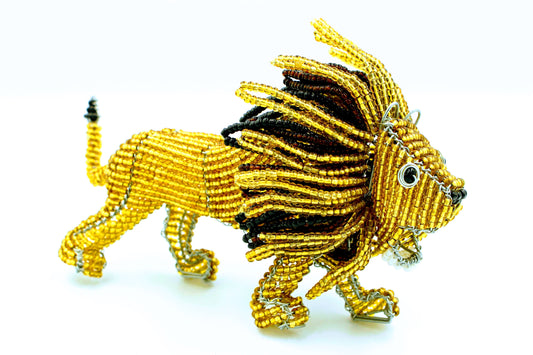 Beaded Lion