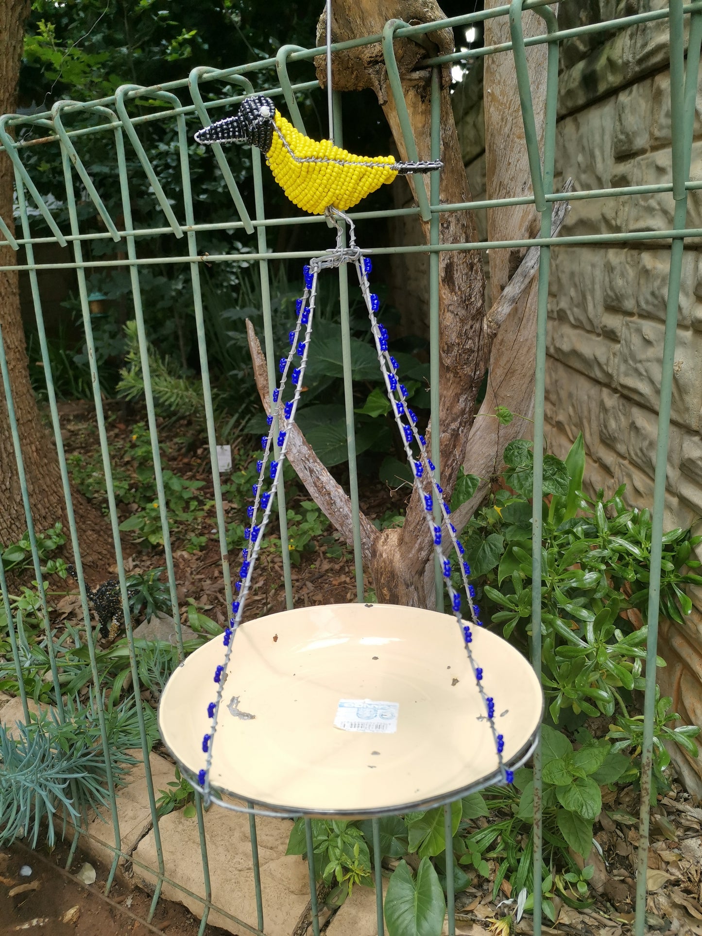 Beaded Bird Feeder