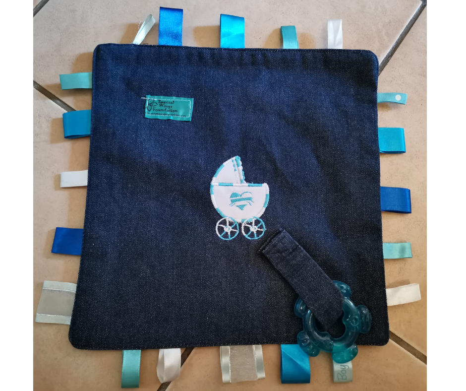 Pram - Baby Security & Teething Blankie