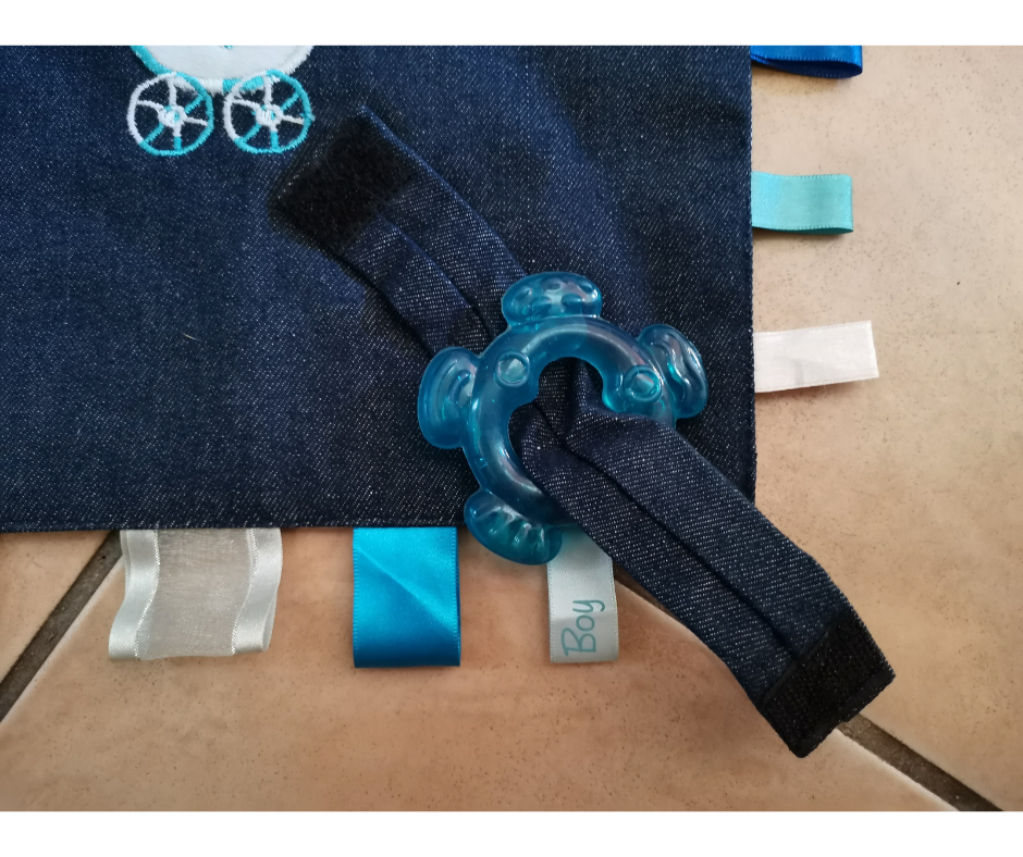 Pram - Baby Security & Teething Blankie