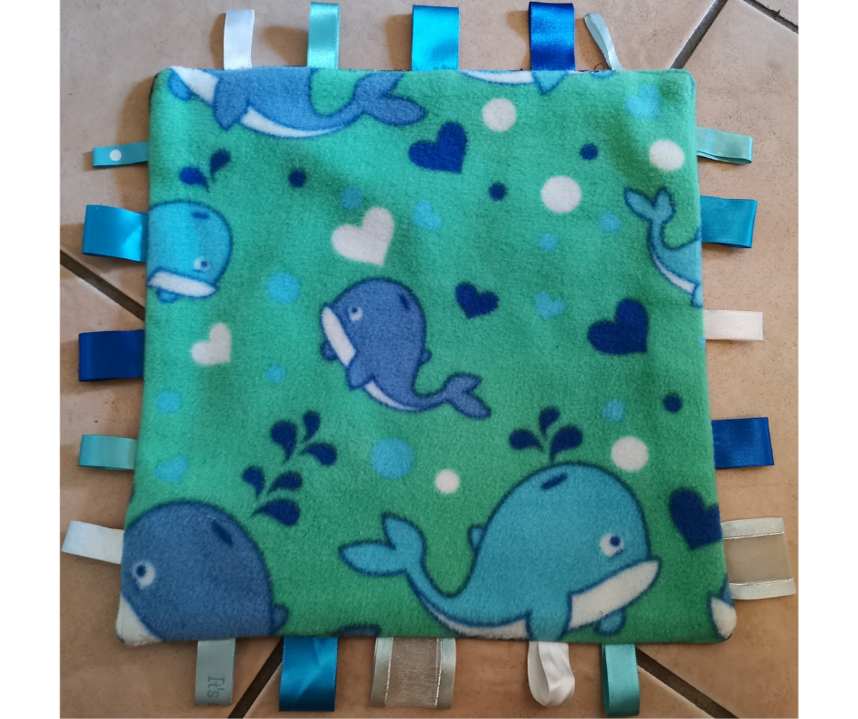 Pram - Baby Security & Teething Blankie