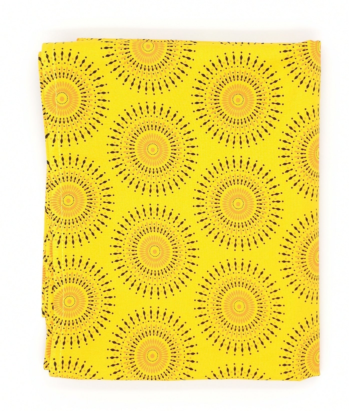 Table Runner - Shweshwe Bright Yellow Sun