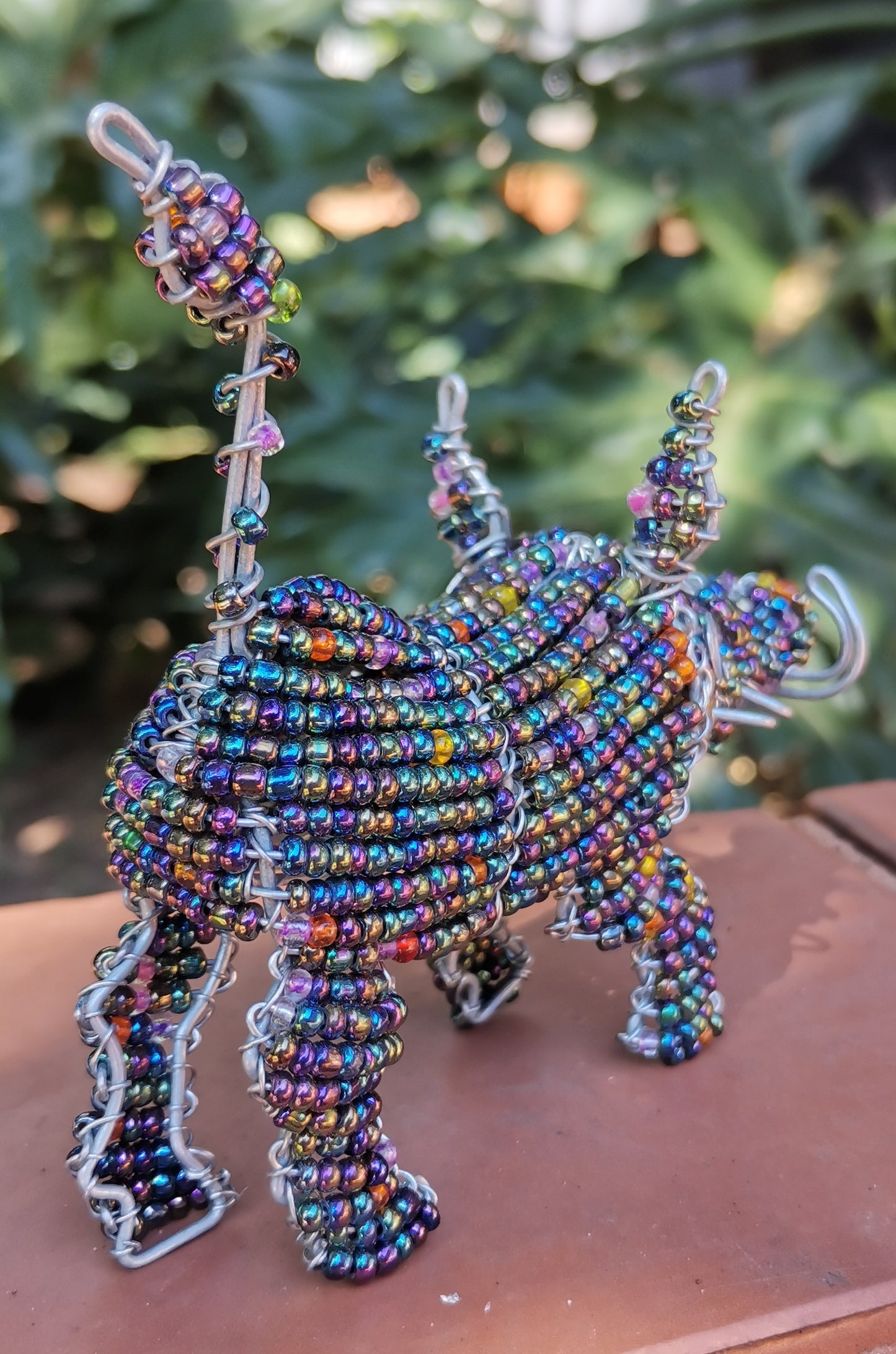 Beaded Wire Warthog
