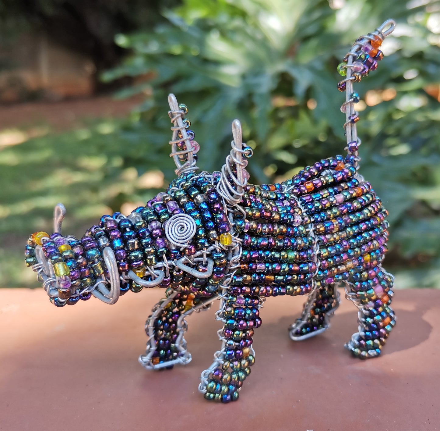 Beaded Wire Warthog