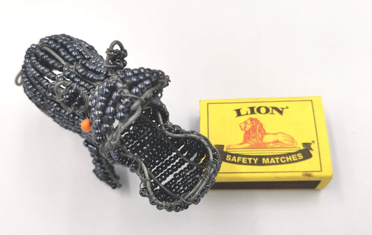 Beaded Wire Hippo