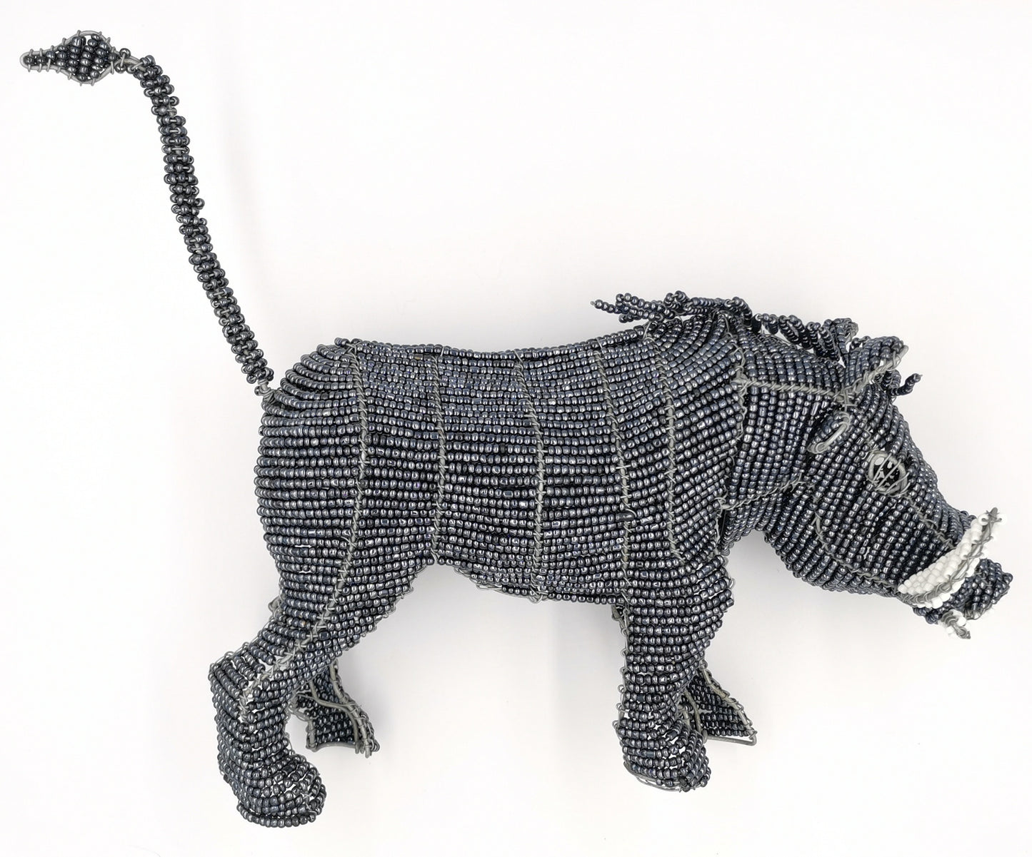 Beaded Wire Warthog