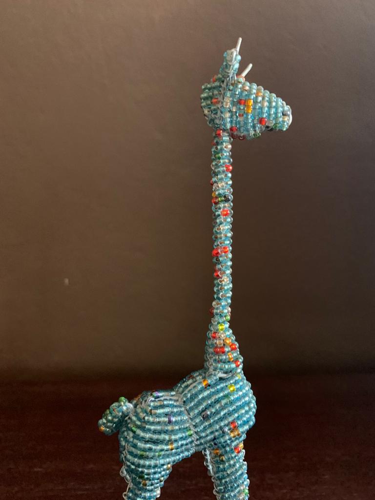 Beaded Wire Giraffes