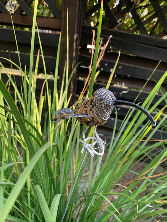 Beaded Garden Hummingbird