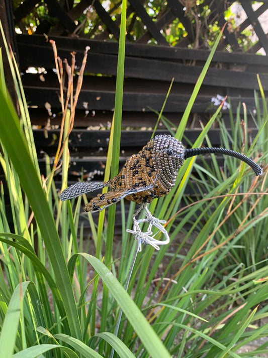Beaded Garden Hummingbird