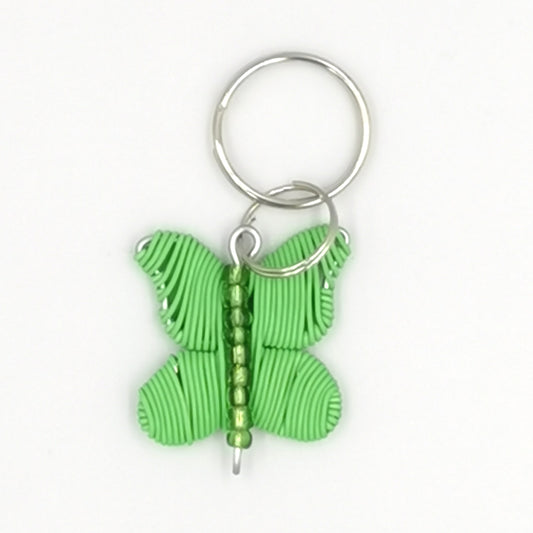 Butterfly Scooby Wire Keyring