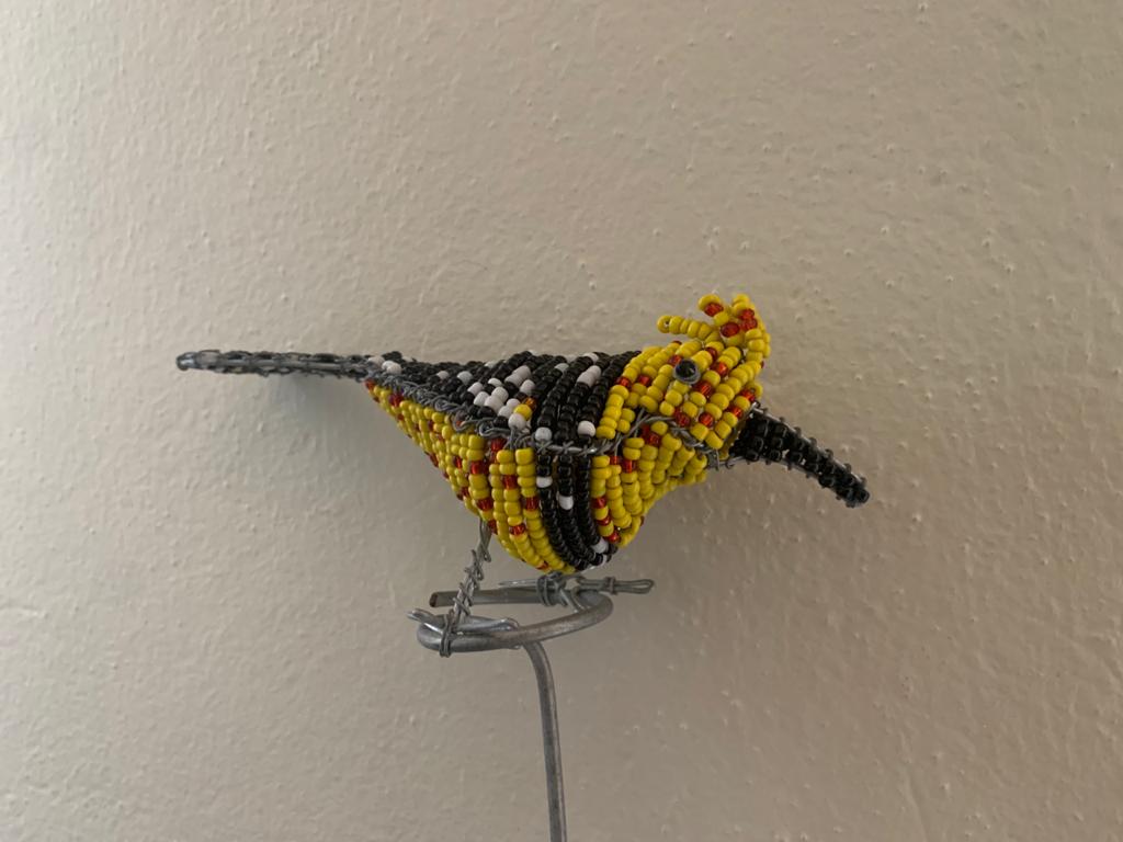 Beaded Garden Crested Barbet