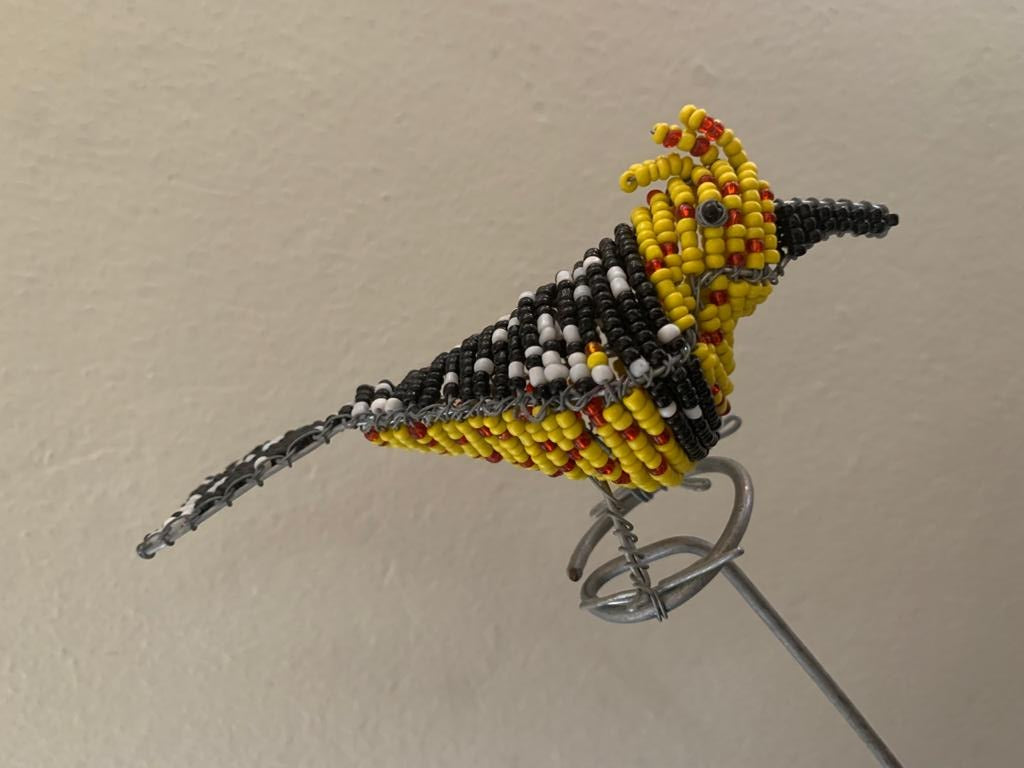 Beaded Garden Crested Barbet