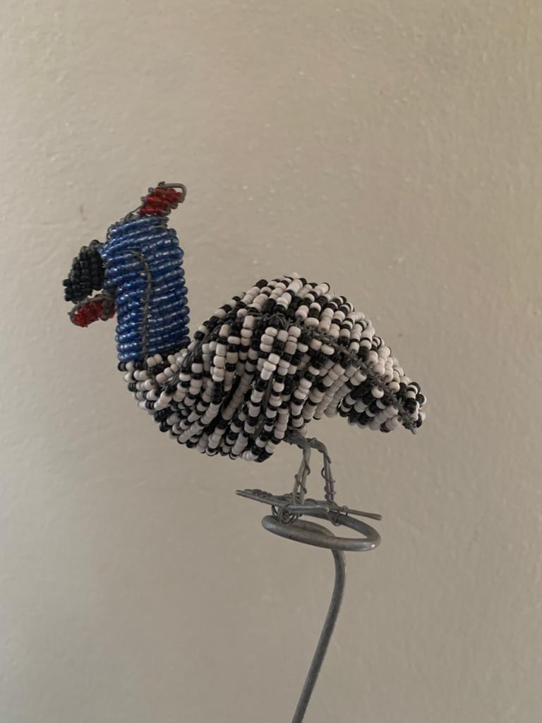Beaded Garden Guinea Fowl