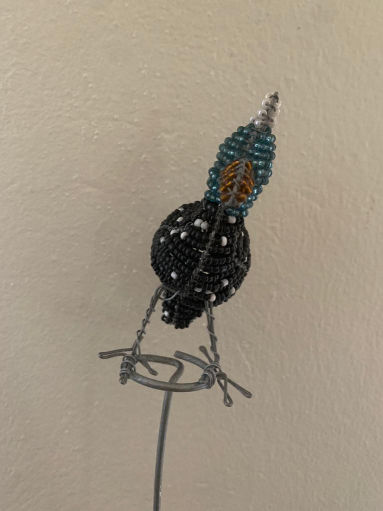 Beaded Garden Guinea Fowl