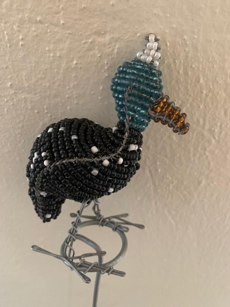 Beaded Garden Guinea Fowl