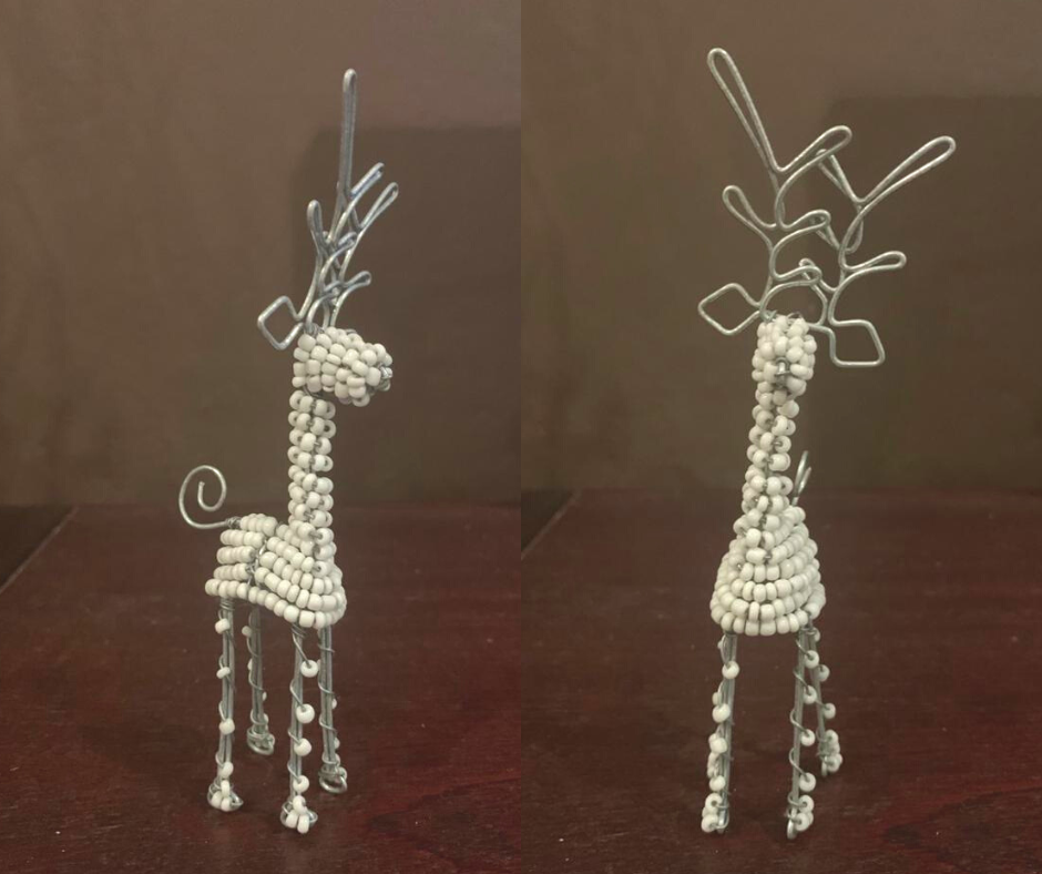Beaded Reindeers - Small