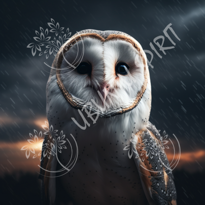 Barn Owl Mystic Coasters