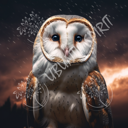 Barn Owl Mystic Coasters