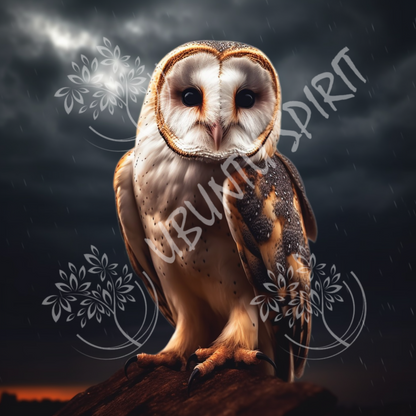 Barn Owl Mystic Coasters