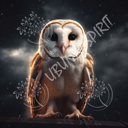 Barn Owl Mystic Coasters