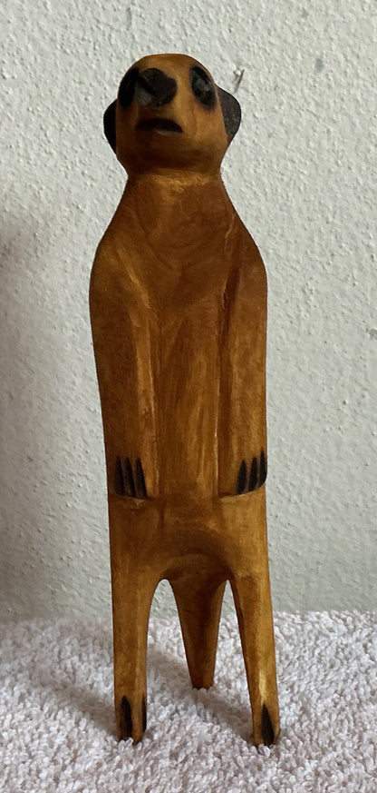 Wooden Meerkat