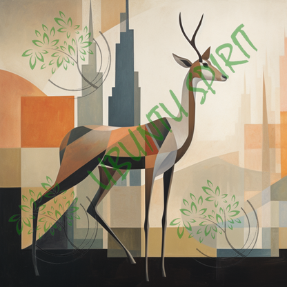 Bauhaus Style Buck Coasters