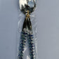 Beaded Metal Salad Servers