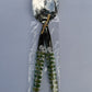 Beaded Metal Salad Servers