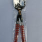 Beaded Metal Salad Servers