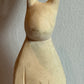 Hand Carved Wooden Bunny - Natural