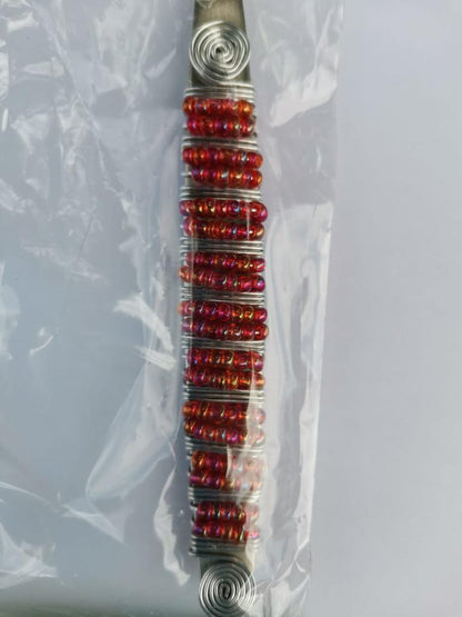 Cake Lift with African Handle Beading