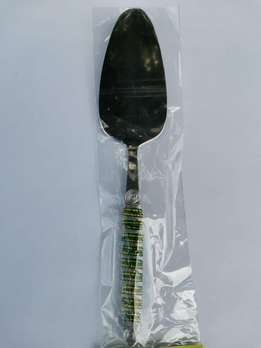 Cake Lift with African Handle Beading