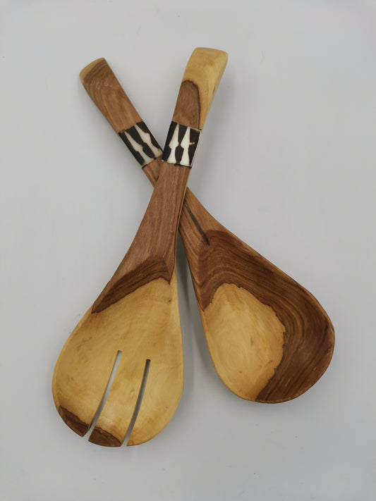 Wooden Salad Servers