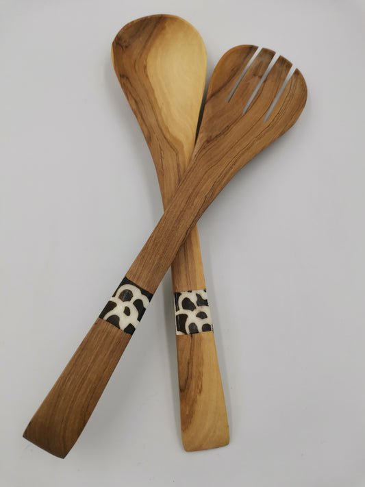 Wooden Salad Servers