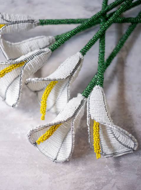 Beaded Lilies