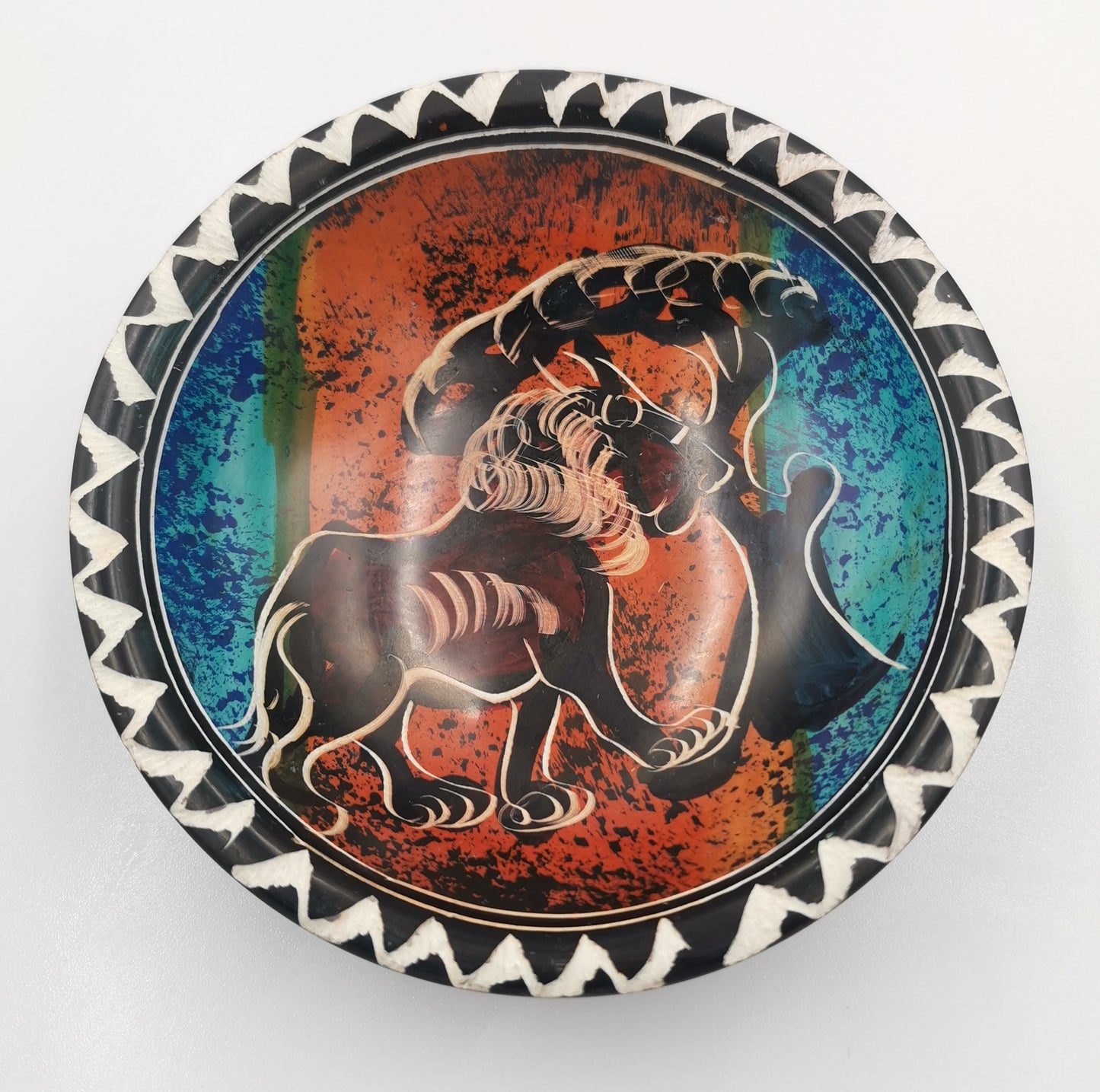 Lion Soapstone Bowl - Small
