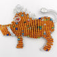 African Beaded Warthog Fridge Magnet