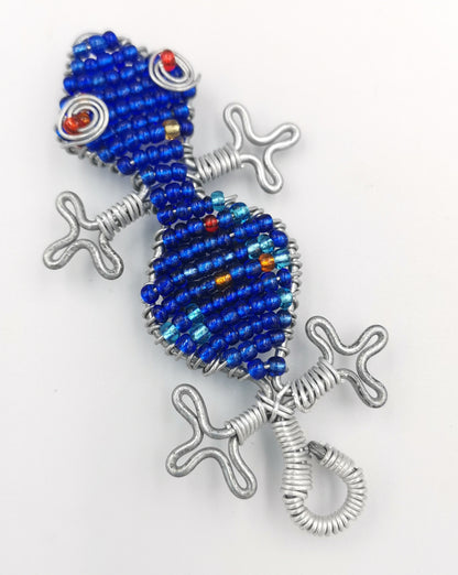 African Beaded Gecko Fridge Magnet