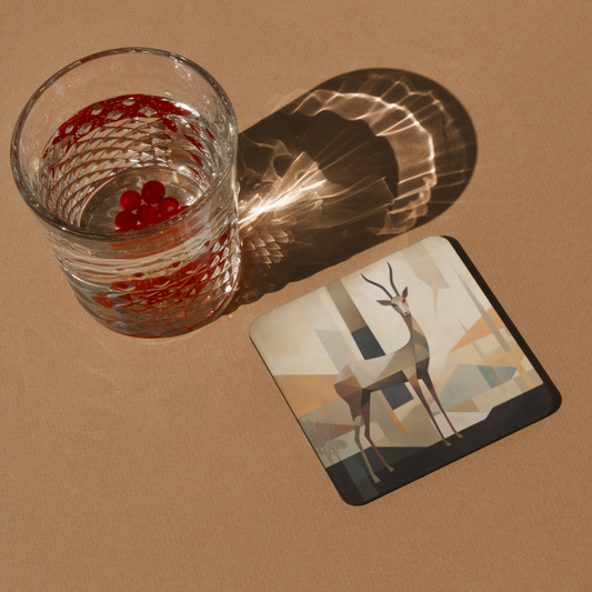 Bauhaus Style Buck Coasters