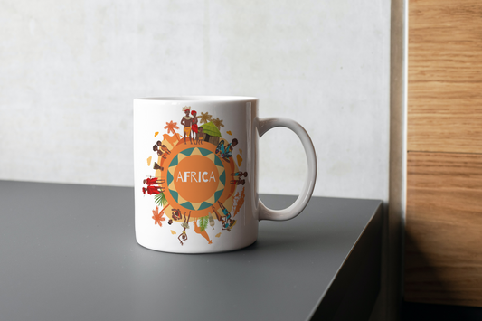 Africa-Inspired Culture Mug