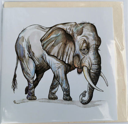 African Animal Greeting Cards