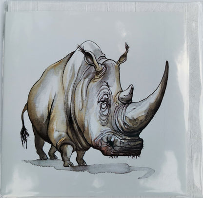 African Animal Greeting Cards