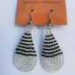 Tear Drop Beaded Earrings