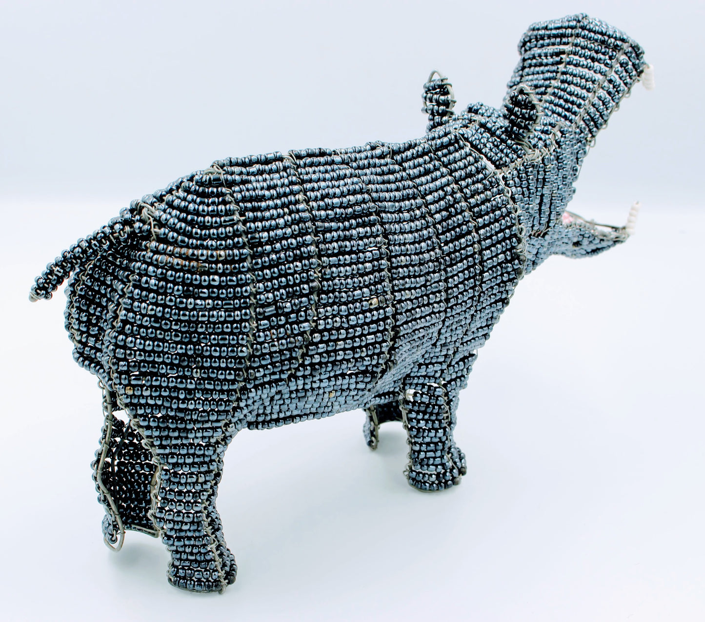Beaded Hippo