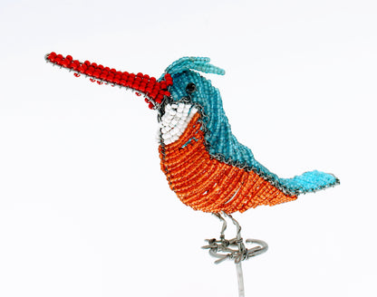 Beaded Garden Kingfisher