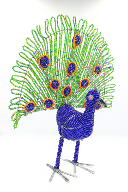 Large Blue Peacock