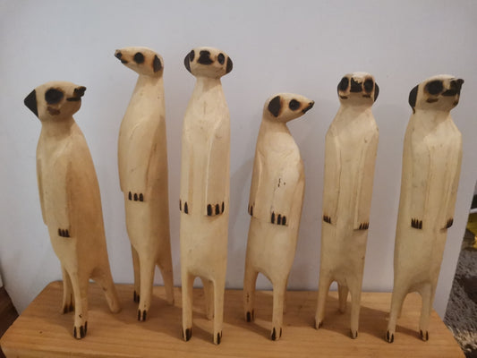 Wooden Meerkat